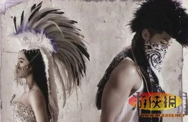 吴建豪结婚照曝光 盘点娱乐明星罕见搞怪婚纱照