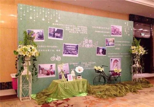 婚庆迎宾区布置效果图 婚礼现场迎宾区如何布置