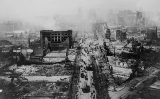 美国加州发生大地震