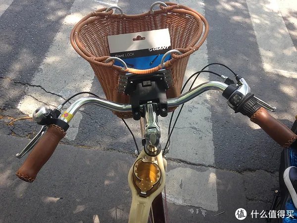 #本站首晒# 真正的买菜车！GIANT 捷安特 MOMENTUM 七速女式休闲自行车