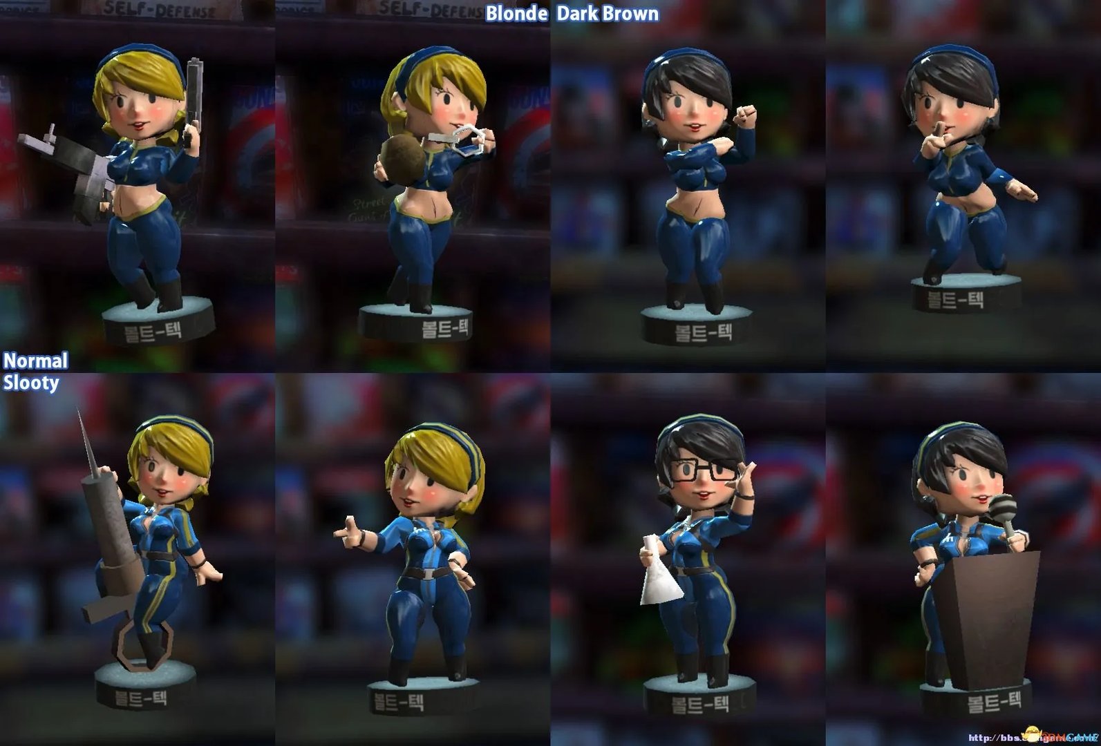 辐射4 摇头娃娃MOD 女孩版摇头娃娃MOD合集