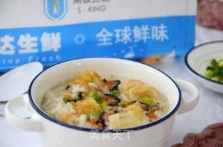 红极参藜麦油条粥