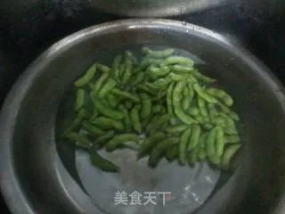 水煮毛豆角