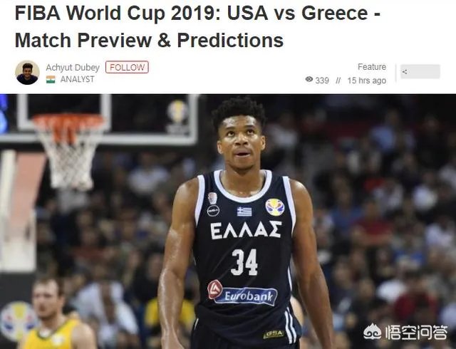 希腊男篮打美国男篮，谁会取得胜利？