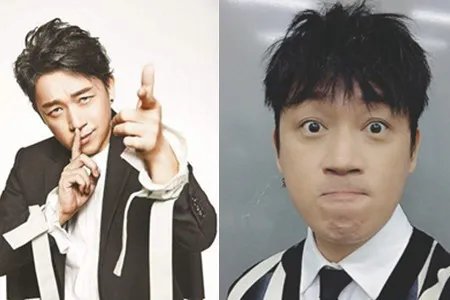 潘粤明后台自拍卖萌 演绎乖巧坐姿像个小公举