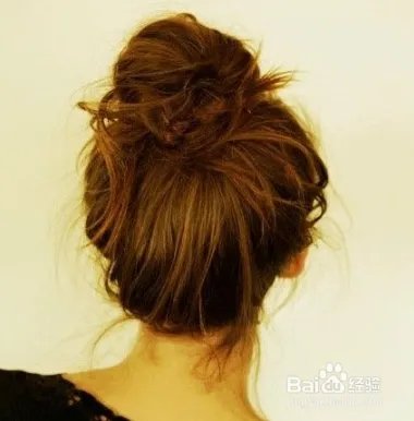简单时尚的各种盘头发包包头扎法