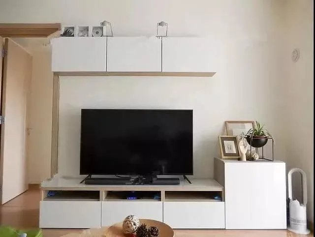 现代简约风格的电视背景墙！