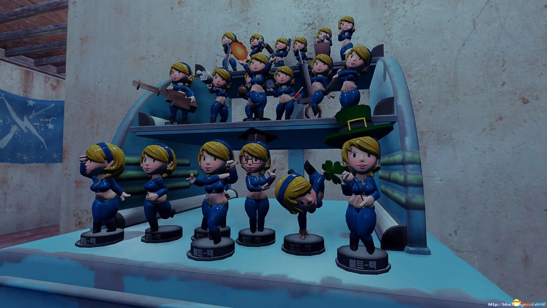 辐射4 摇头娃娃MOD 女孩版摇头娃娃MOD合集