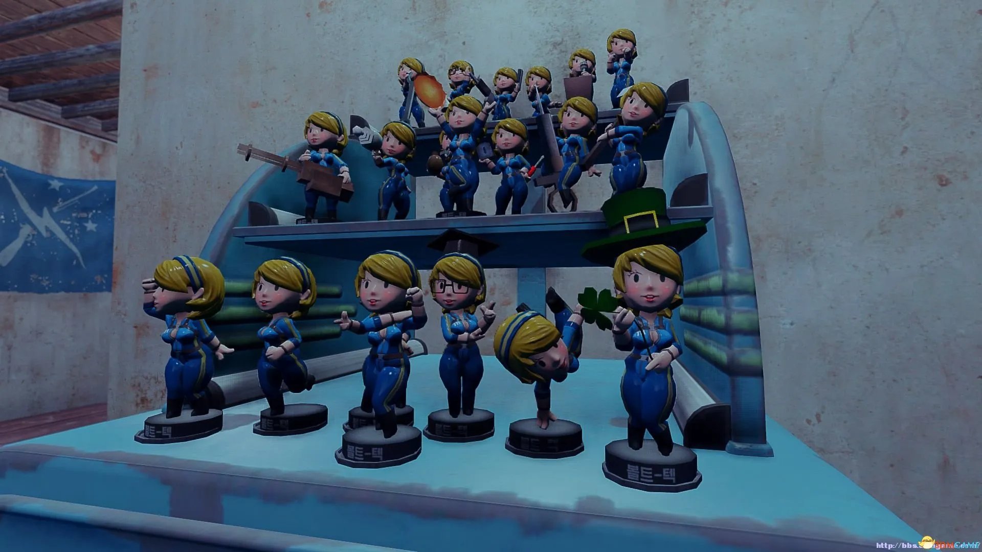 辐射4 摇头娃娃MOD 女孩版摇头娃娃MOD合集