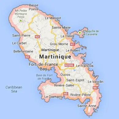 马提尼克岛在哪？