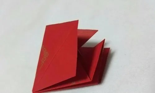 太阳花的折法,花朵的折法