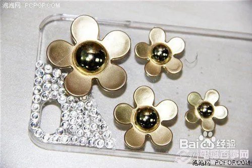 DIY手机壳贴钻教程