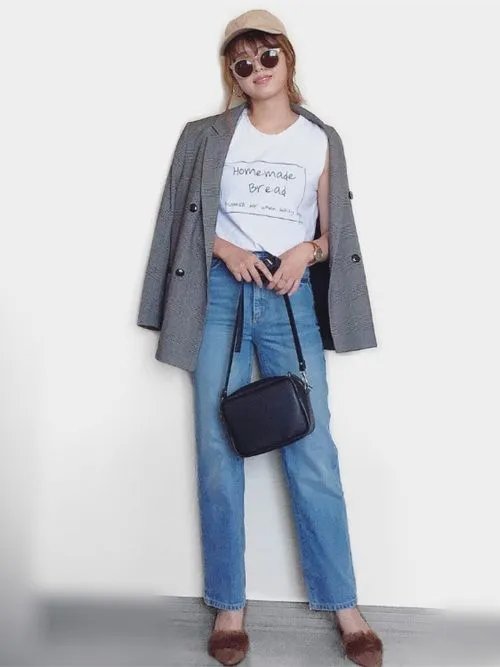 白色t恤怎么搭配 20款不重复白t恤穿搭