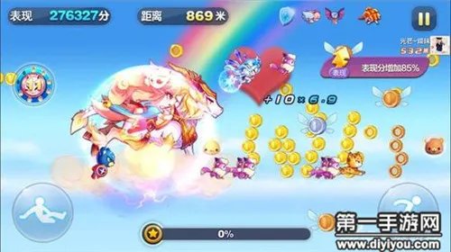 天天酷跑九尾狐仙多人对战模式心得技巧分享