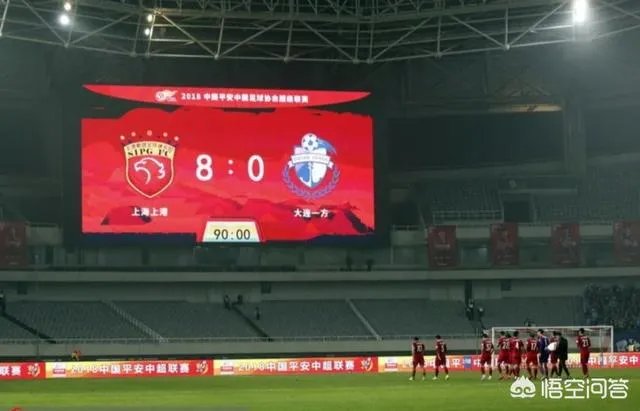 中超首轮，大连一方被上海上港8-0狂胜，昔日王者大连足球到底怎么了？
