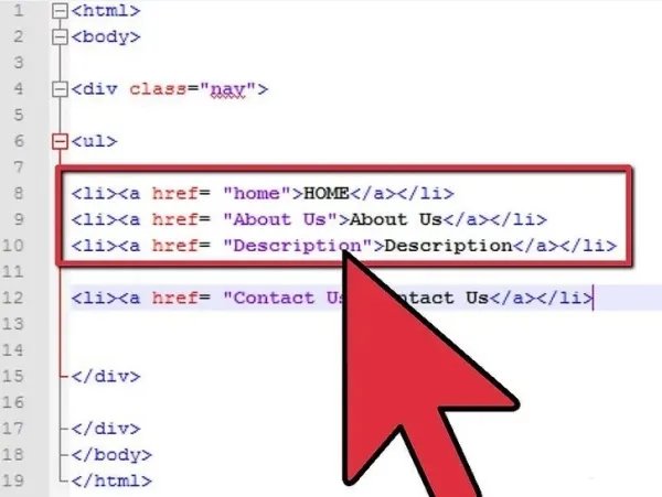 html下拉菜单怎么写