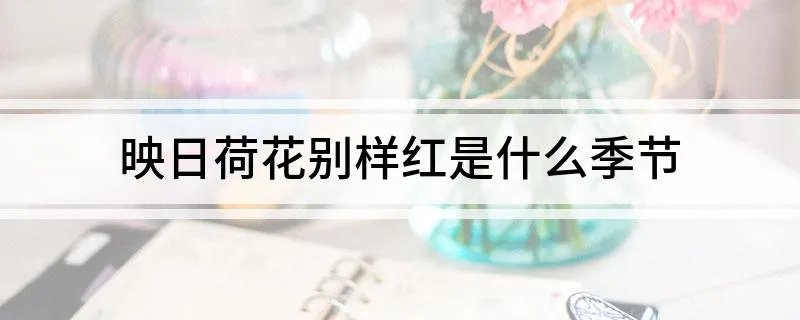 映日荷花别样红是什么季节