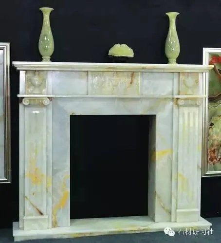 石材壁炉的设计及造型赏析