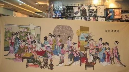 十字锈绣法，绣十字绣的好处