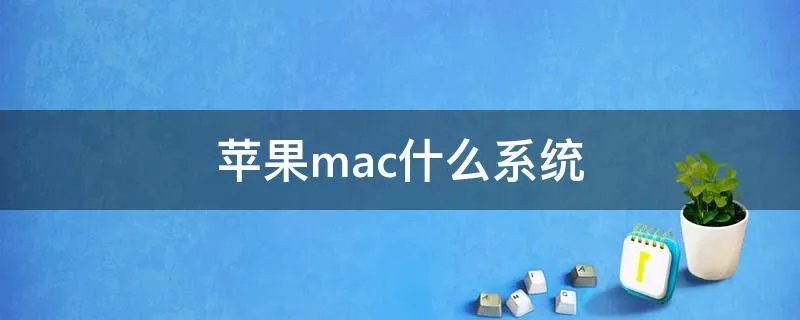 苹果mac什么系统