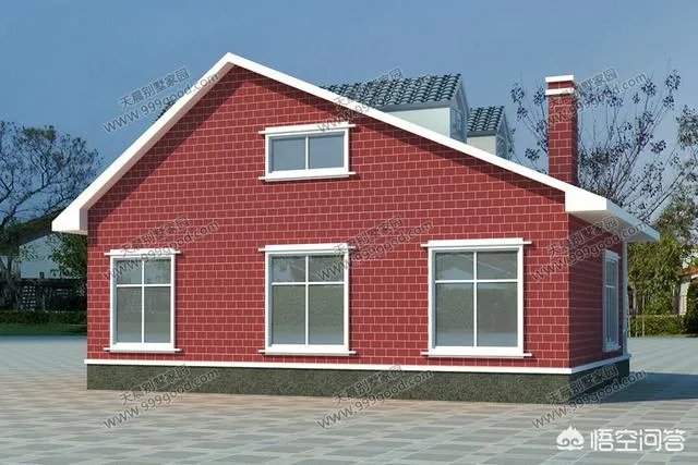 在农村盖占地90平米，二层小楼该怎么设计？