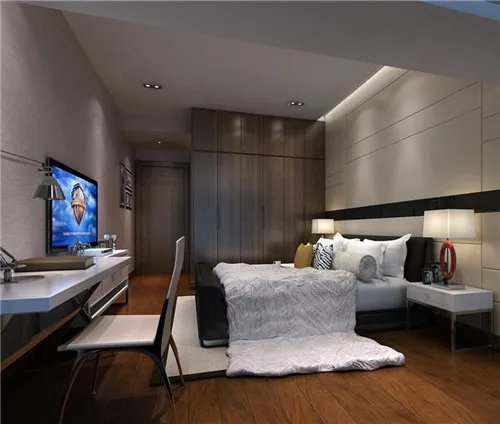 3米宽卧室一般放多大电视