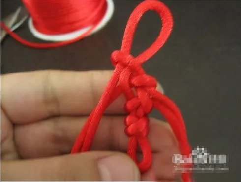 怎样编织手链,图上的那种