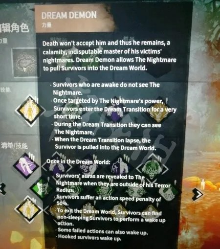 《黎明杀机》弗莱迪技能图文详解 弗莱迪梦境有什么用？