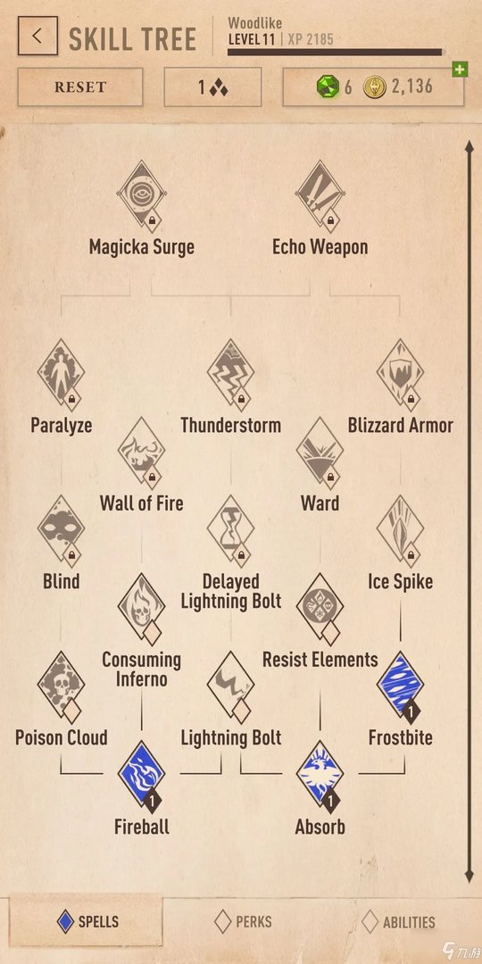 《上古卷轴刀锋》新手攻略 全职业加点教程