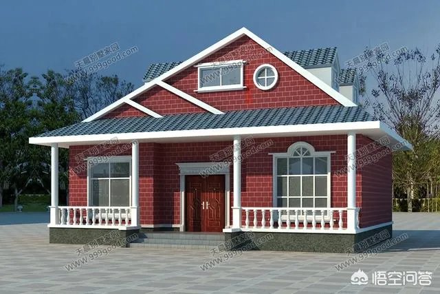 在农村盖占地90平米，二层小楼该怎么设计？