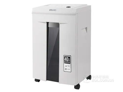 得力9912碎纸机连续碎纸60分钟单次6张