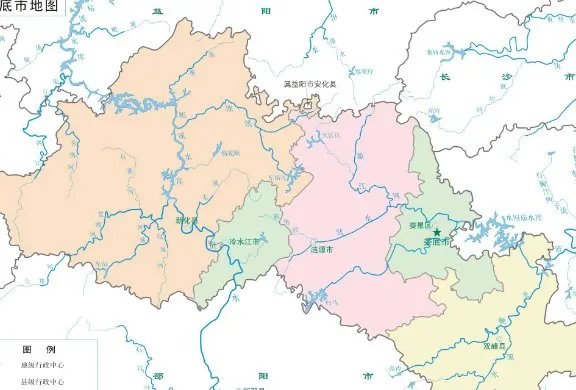 娄底市区有几个区