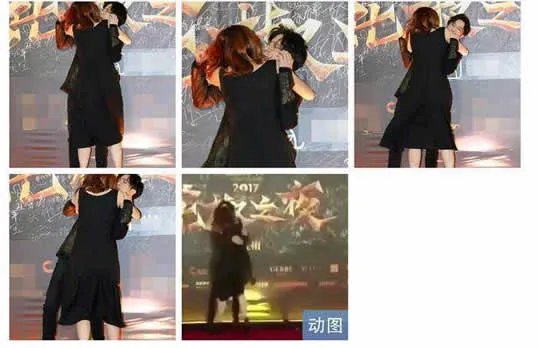 薛之谦被女主播突袭强吻：画面中女主播太疯狂了