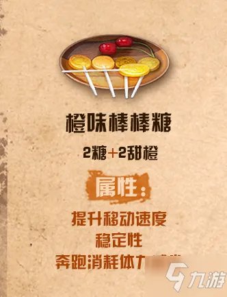 《明日之后》橙味棒棒糖制作配方呈上 橙味棒棒糖怎么做