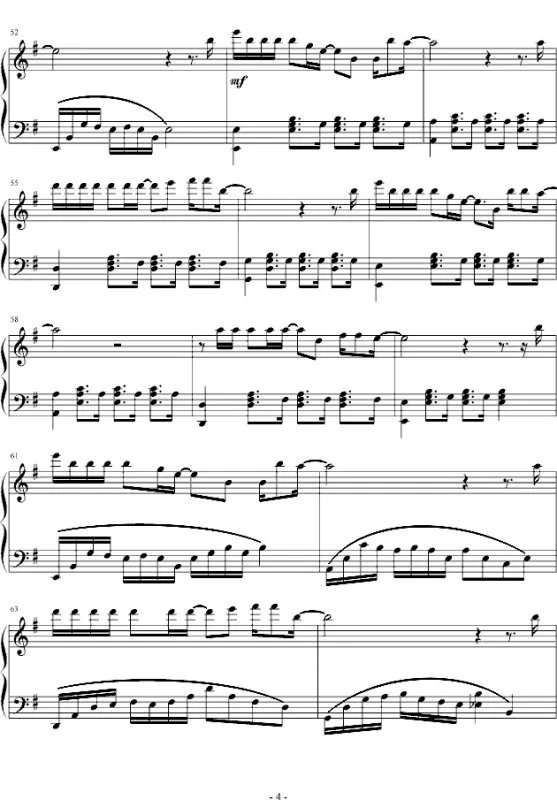 谁有《有没有人曾告诉你》的钢琴谱