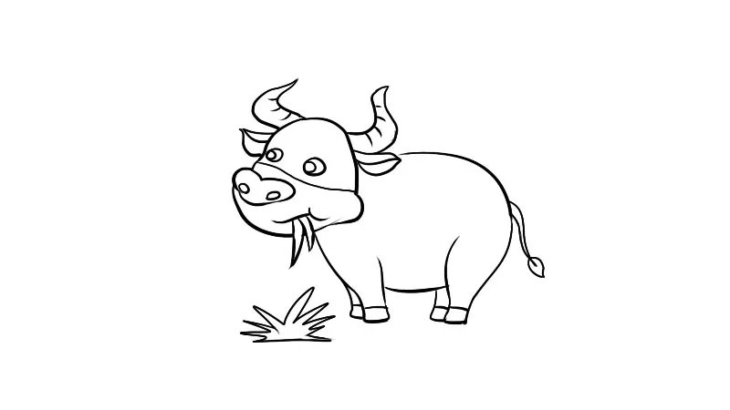 牛简笔画