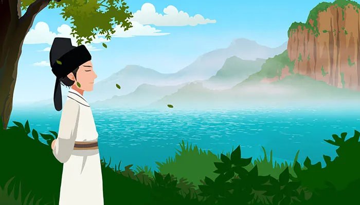 望庐山瀑布 古诗全文及翻译