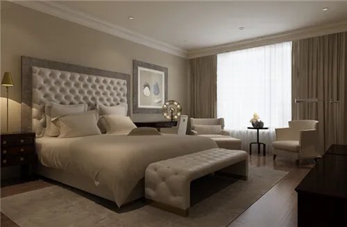 简欧主卧室装修效果图 欧式卧室装修设计参考