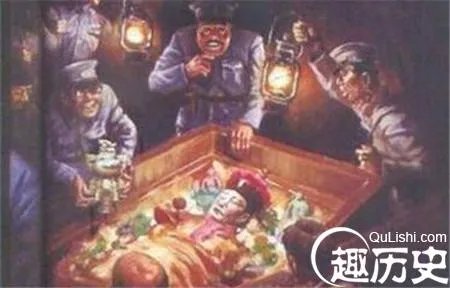 慈禧墓被盗历史真相:慈禧全身惨遭破坏辱尸