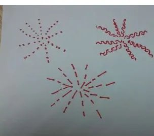 烟花的简笔画