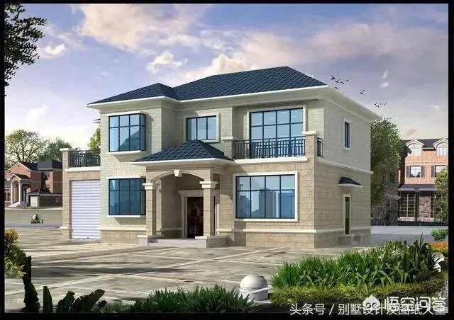 在农村盖占地90平米，二层小楼该怎么设计？