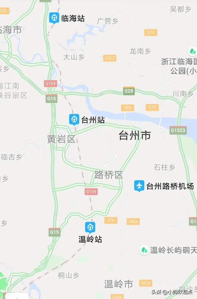 浙江台州有几个区？