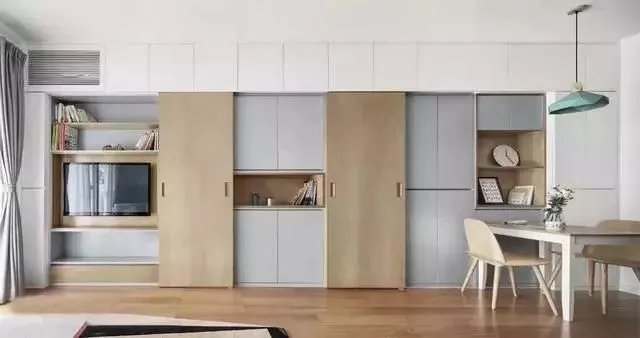 电视背景墙不要放空白，这些案例款款精致清爽超实用