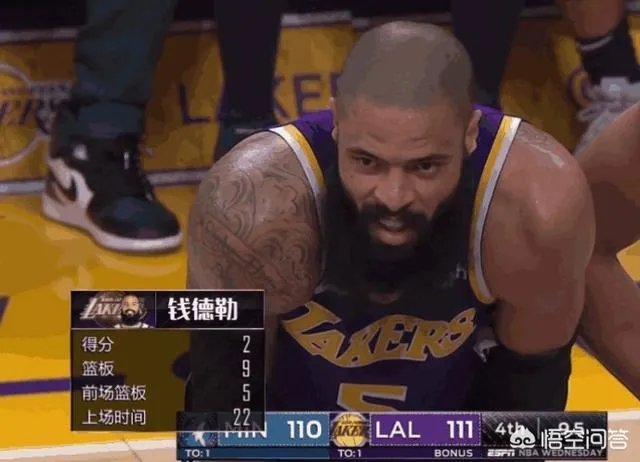 湖人险胜森林狼,钱德勒首秀2分9篮板,关键前场篮板拯救湖人,你如何评价他的表现?