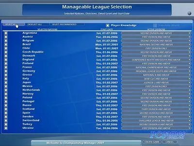 冠军足球经理2007——经营球队的乐趣