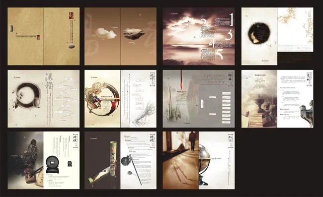 画册设计的设计分类