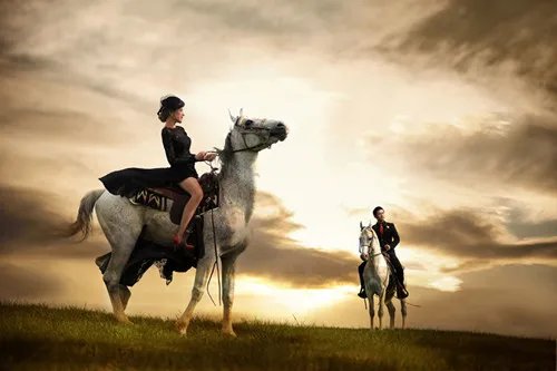 白雪公主婚纱摄影怎么样　春天如何巧拍婚纱照