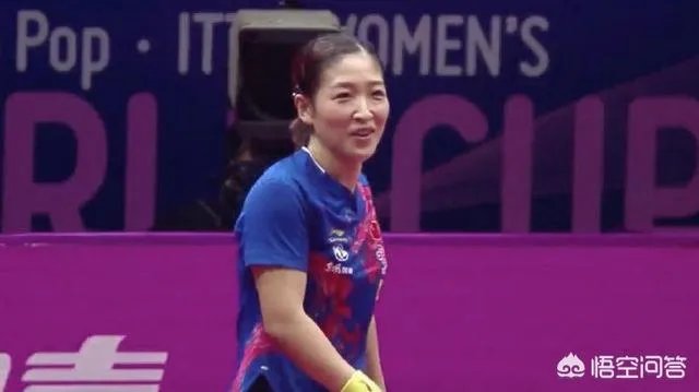 刘诗雯4-0张安,比赛末尾打出了一个小高潮,刘国梁都笑了,发生了什么?