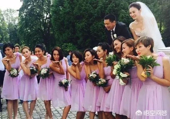 明星结婚时都是怎么选的伴娘伴郎？