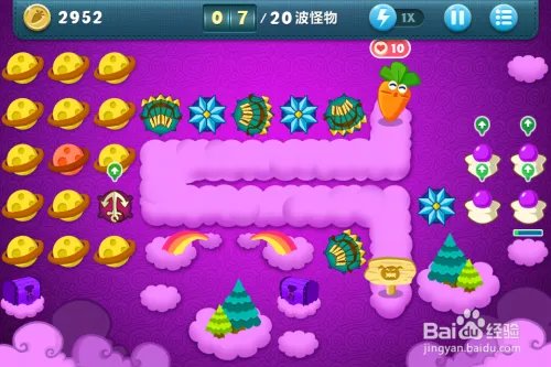 保卫萝卜挑战之37关金萝卜经验和攻略